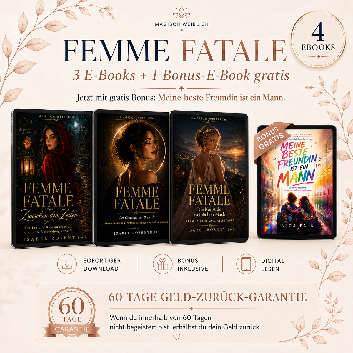 Femme Fatale + Gratis-Bonus „Meine beste Freundin ist ein Mann“